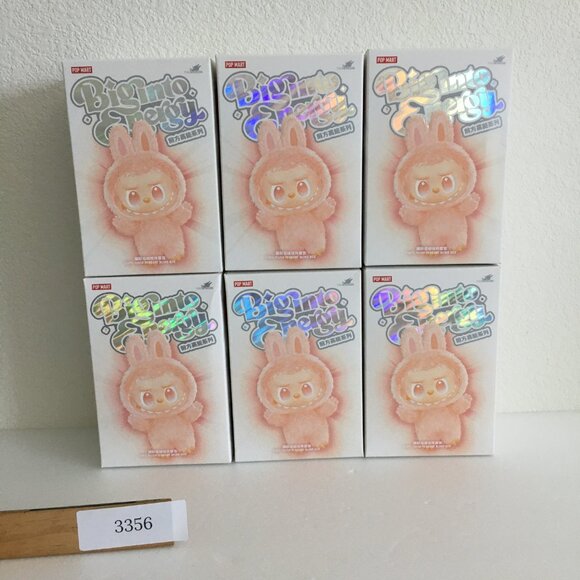 Pop Mart Labubu v3 Big into Energy Series Vinyl Pendant Set of 6 (Authentic) - Picture 14 of 14